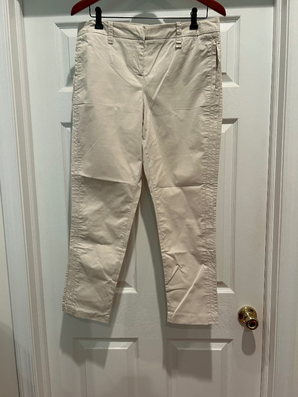 Nautica Women's pants Tapered to Ankle detailing on side 10